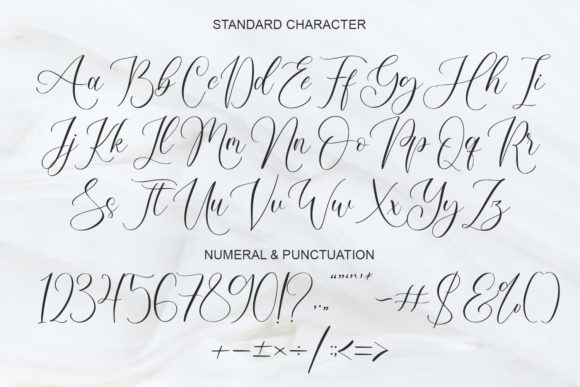 Monalitta Font Poster 7