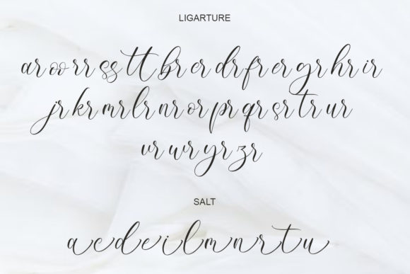 Monalitta Font Poster 8