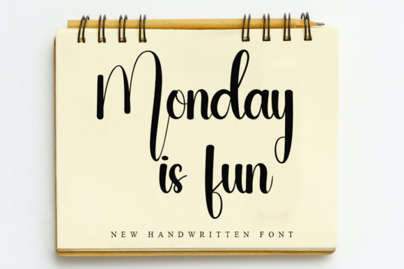 Monday is Fun Font Poster 1