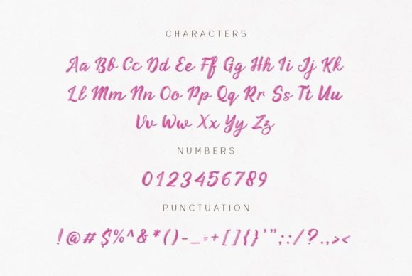 Monday Salute Font Poster 7