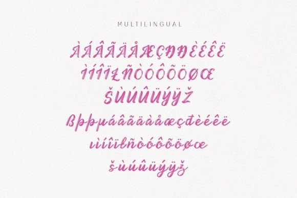 Monday Salute Font Poster 8