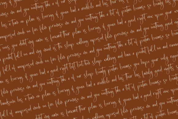 Mondaylika Font Poster 8