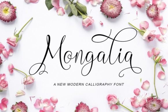 Mongalia Font Poster 1