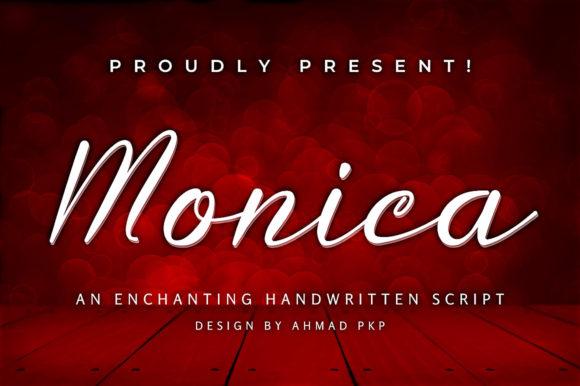 Monica Font Poster 1