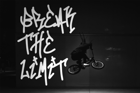 Mono Seahorse Font Poster 3