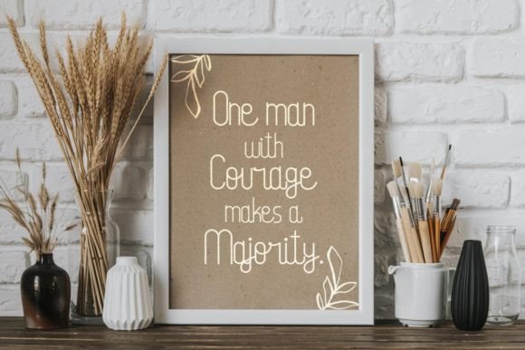 Monofil Font Poster 10