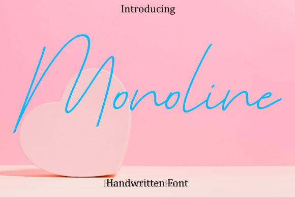 Monoline Font