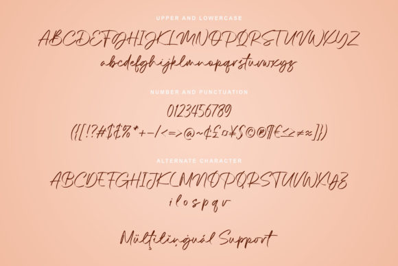 Montegi Font Poster 7