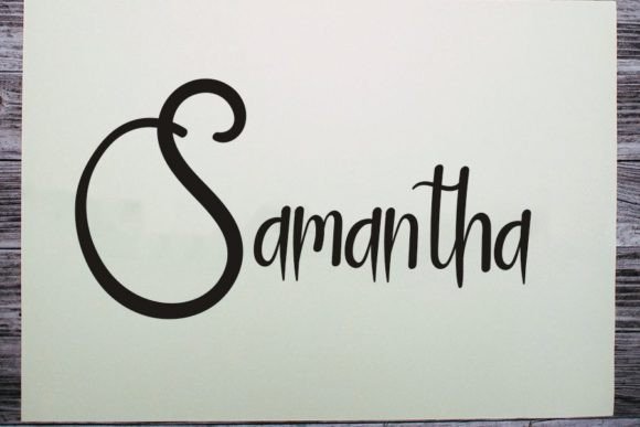 Monthana Font Poster 3