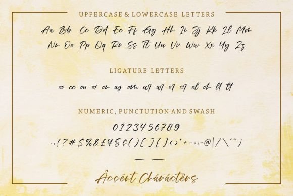 Monthier Font Poster 6