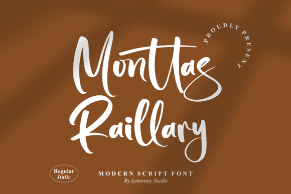 Monttas Raillary Font Poster 1