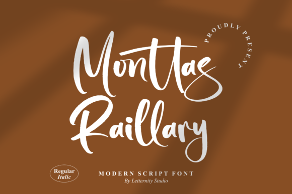 Monttas Raillary Font