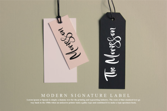 Monttas Raillary Font Poster 7