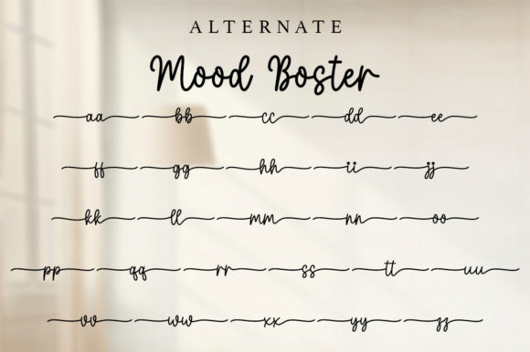 Mood Boster Font Poster 7