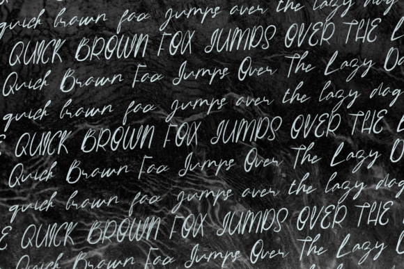 Mooden Font Poster 3