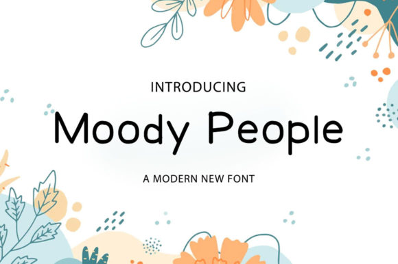 Moody People Font