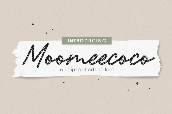 Moomeecoco Font Poster 1