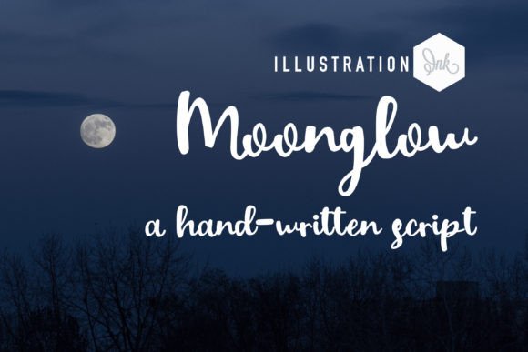 Moonglow Font Poster 1
