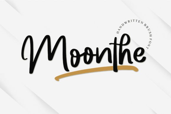 Moonthe Font Poster 1