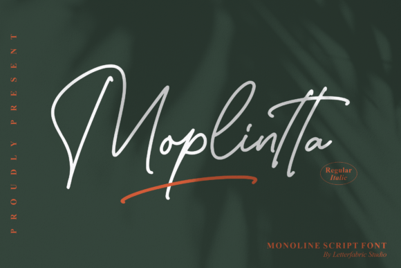 Moplintta Font Moplintta Font Poster 1