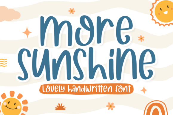 More Sunshine Font Poster 1