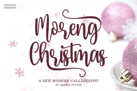 Moreng Chistmas Font Moreng Chistmas Font Poster 1