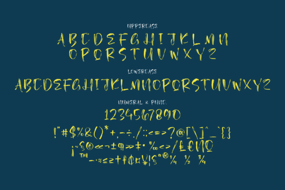 Morgian Font Poster 13