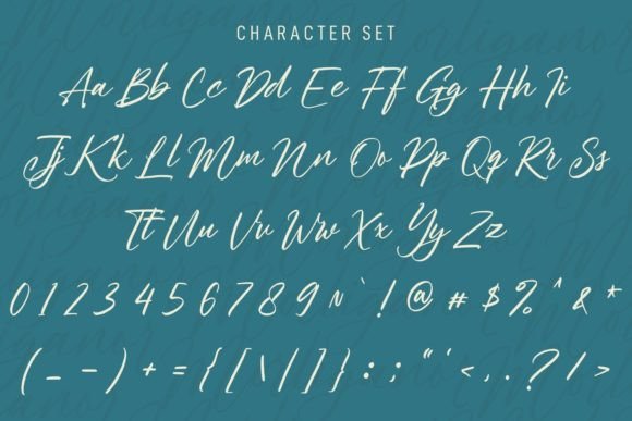Morliganor Font Poster 9