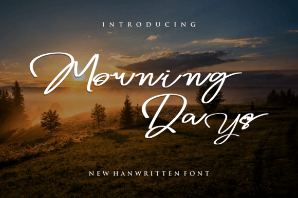 Morning Days Font Poster 1