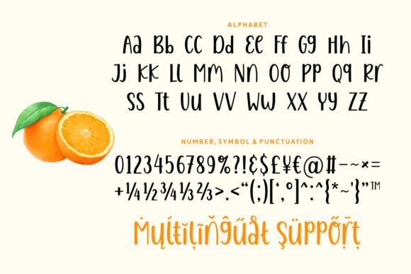 Morning Sunkist Font Poster 5
