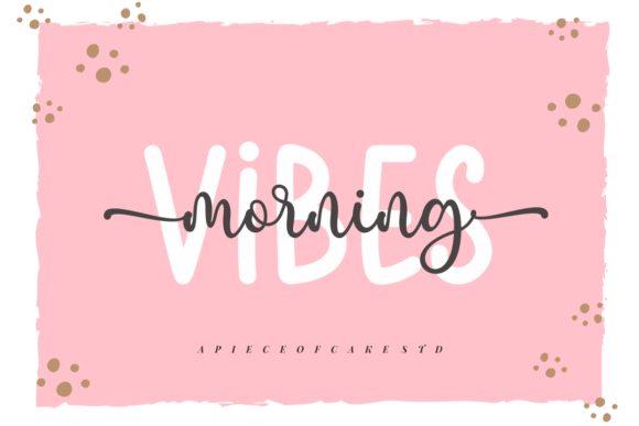 Morning Vibes Duo Font