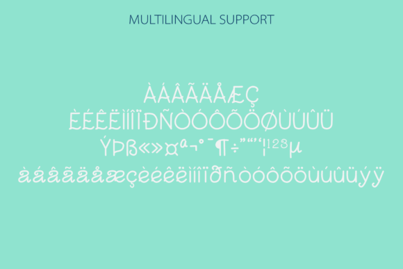 Morningdale Font Poster 3