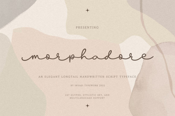 Morphadore Font Poster 1