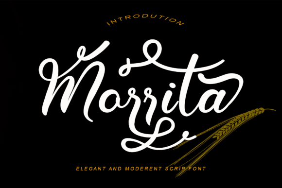 Morrita Font Morrita Font Poster 1