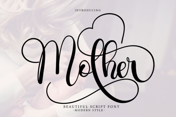 Mother Font Poster 1