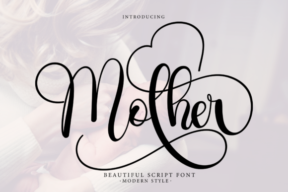 Mother Font Mother Font Poster 1