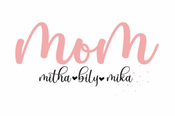 Mother Font Poster 3