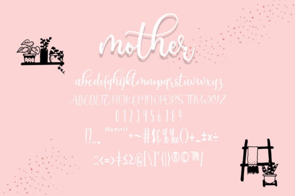 Mother Font Poster 9