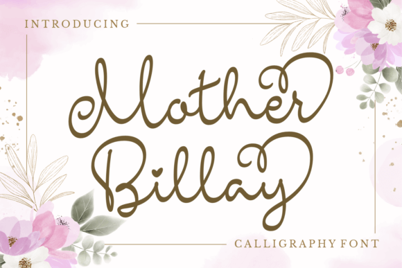 Mother Billay Font