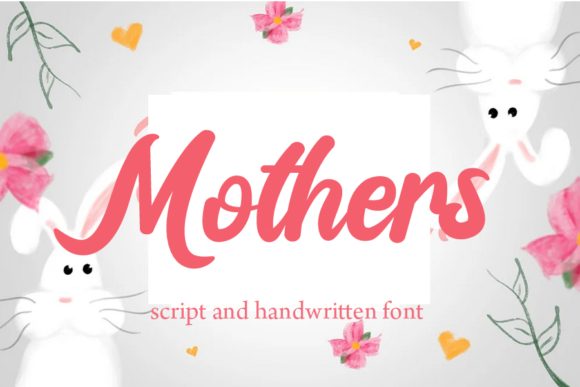 Mothers Font Poster 1