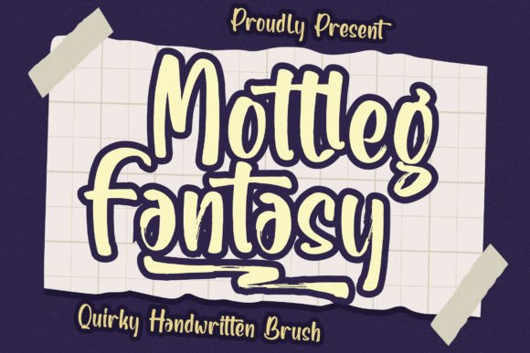 Motlleg Fantasy Font Poster 1