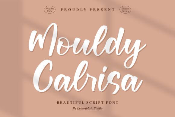 Mouldy Calrisa Font Poster 1