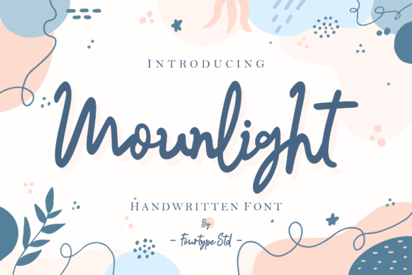 Mounlight Font Poster 1