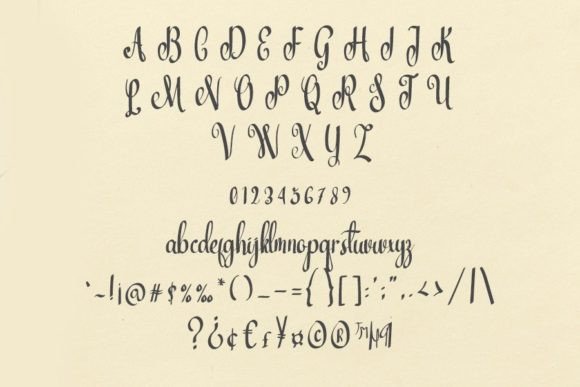 Mounting Font Poster 6