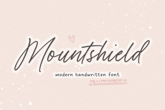 Mountshield Font Poster 1