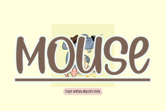 Mouse Font Poster 1