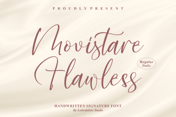 Movistare Flawless Font Poster 1