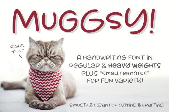 Muggsy Font Poster 1