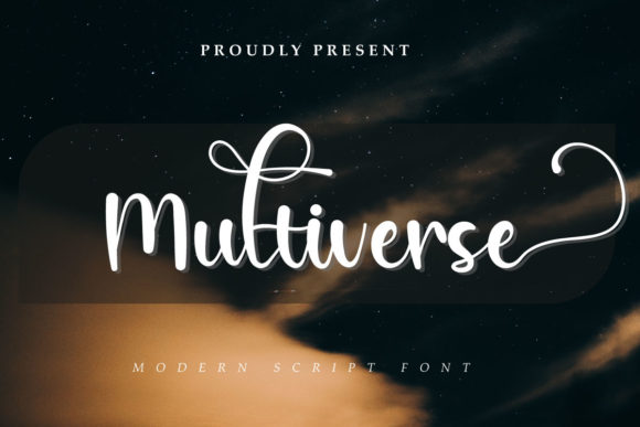 Multiverse Font Poster 1