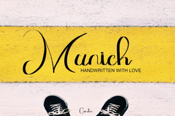 Munich Font Poster 1